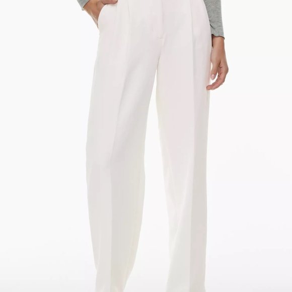 Aritzia Pants - ARITZIA Wilfred THE EFFORTLESS PANT - Light Birch